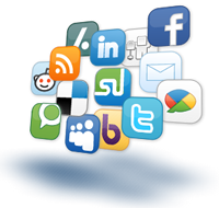 Popular Social Media Network Icons